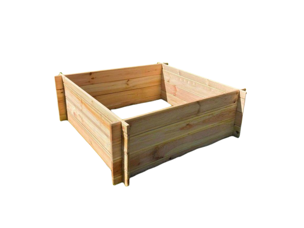 Vyvýšený záhon velký čtverec