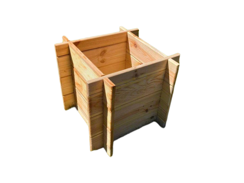 Vyvýšený záhon malý čtverec